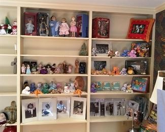 Dolls, TY Beanie babies, collectibles