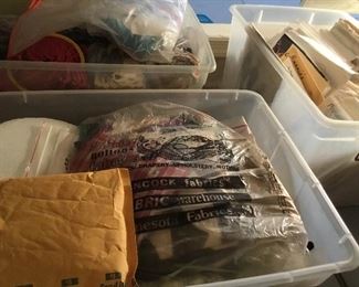 Fabric and sewing supplies