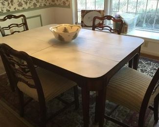 Table and chairs