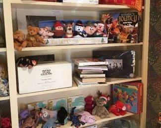 Department 56 in boxes, plush toys, collectibles, gifts 