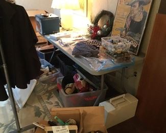 Craft supplies, decor