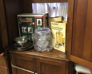 Cabinet/Armoire and contents