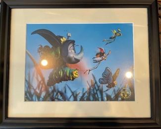 A Bugs Life Framed Lithograph