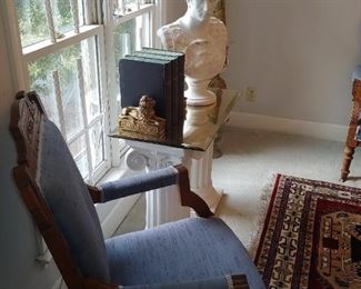 Victorian Chair and Settee