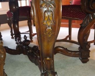 Legs of Banquet. Table