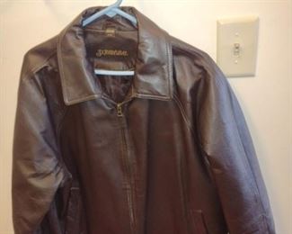 St John's Bay Men's Leather Jacket