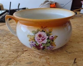 Vintage Pot with Handle