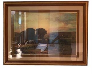 Lot 009
Signed Print of Hay Field