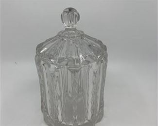 Lot 223
Pressed Glass Biscuit Jar