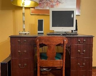 Antique Desk and Chair