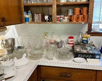 Stemware and kitchen items
