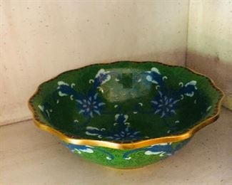 Cloisonne bowl