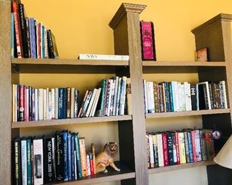 Column desk and bookcase set, great quality and look