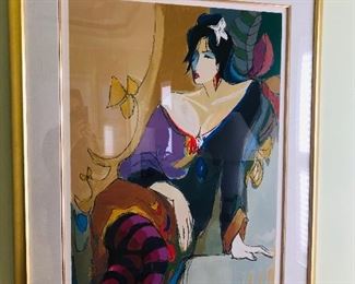 Maimon “Monique” litho, signed and numbered