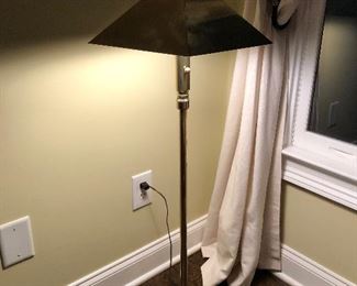 Chapman brass floor lamp