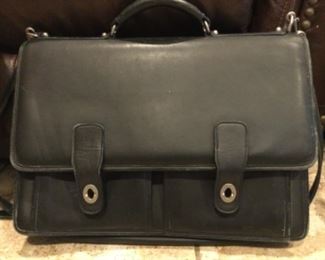 Deluxe leather portfolio, rock it like the last century