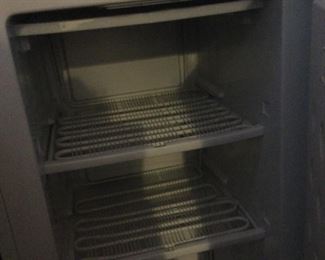 Inside of freezer, brand spanking new