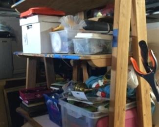 Side view, super solid sturdy wonder, we have two but not enough room for both