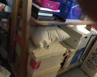Deep base shelves store loads