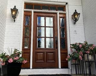 FANTASTIC ASSORTMENT OF POTTED PLANTS AND POTS