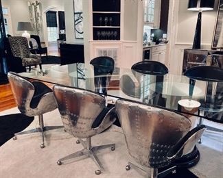 NYC PENTHOUSE STYLE DINING ROOM WITH MASSIVE GLAM!