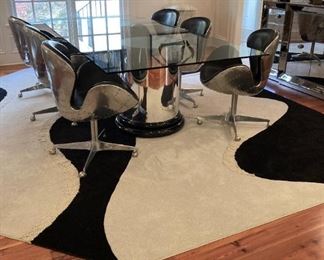 RUG RATS, MASLAND CONTEMPORARY CUSTOM RUG, CACHE ANTHRACITE, BEACH PEBBLE, REGGAE GRIEGE, 11X13'8