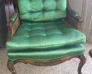 French provincial sitting chair