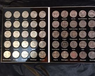 50 states quarter collection coins