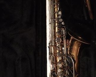 KING saxophone is in great condition and pads dont need to be repalced