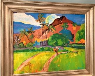 "Hawaiian Landscape" by Shannon (24 inches x 36 inches)