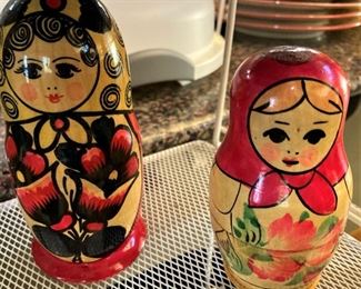 Russian stack dolls