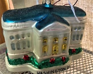 Washington DC Whitehouse ornament