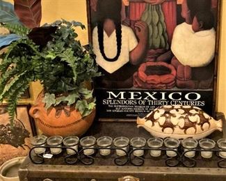 Framed Mexico poster