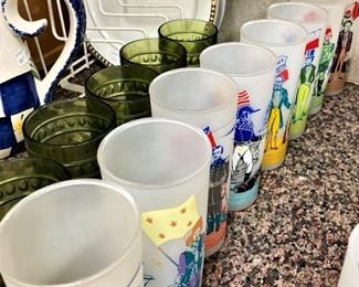 Vintage historical glasses