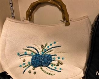 Beaded purse