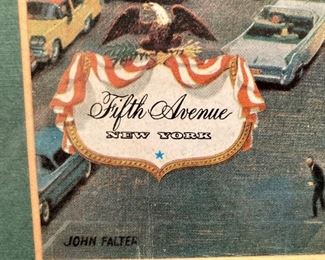 Artist John Falter  (1910-1982)  John Philip Falter was among the most prolific American illustrators of the 20th century, known for producing over 120 cover illustrations for the Saturday Evening Post.