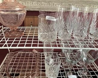 Depression glass; other glassware