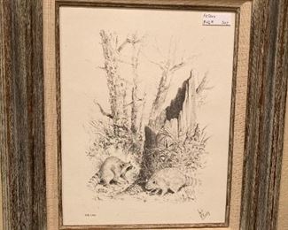 More framed art by Texas Artist Herb McKinley