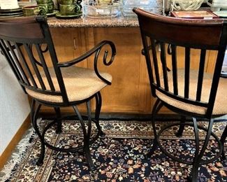 Bar stools; 3 other bar stools available (dif. style)