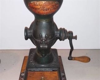 Antique Landers Frary & Clark Crown Coffee Mill
