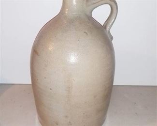 Antique No. 2 Stoneware Jug With Bird Marking