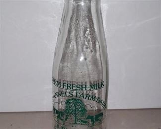 Channels Farm Dairy 568ml Milk Bottle