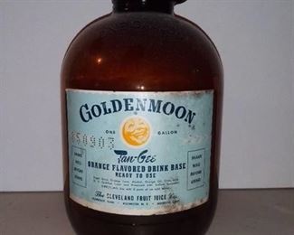 Golden Moon Orange Flavored Drink 1 Gallon Bottle