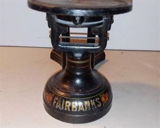 Small Cast Iron Fairbanks Scale