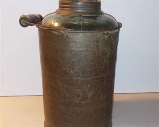 Blue Glass Dandy Fuel Can