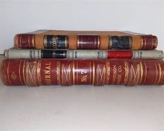3 Antique Record Books - York Lodge 1889