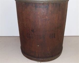 Wooden Cutting Oil Container - St. Joseph MO