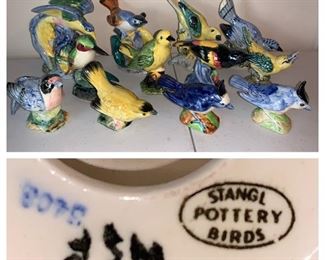 Assorted Stangl Pottery Birds