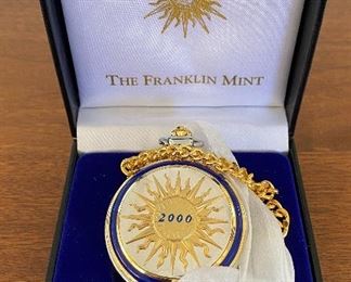 Franklin Mint 2000 Pocket Watch