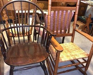 Assorted Rocking Chairs and More